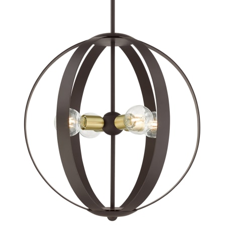 A large image of the Livex Lighting 46415 Bronze