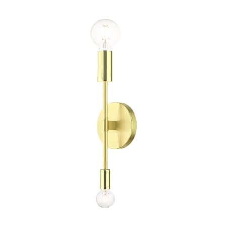 A large image of the Livex Lighting 46438 Satin Brass