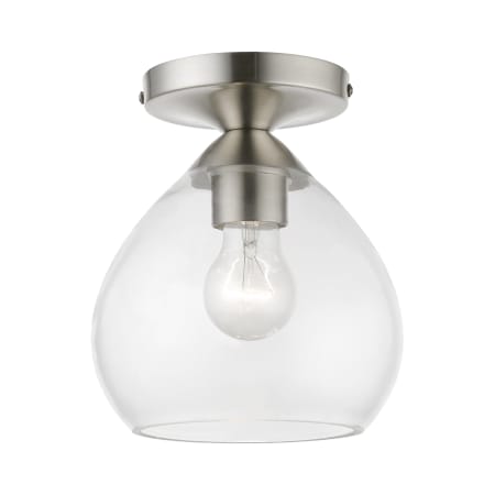 A large image of the Livex Lighting 46500 Brushed Nickel