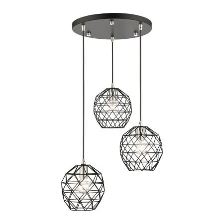 A large image of the Livex Lighting 46593 Black
