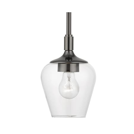 A large image of the Livex Lighting 46721 Black Chrome