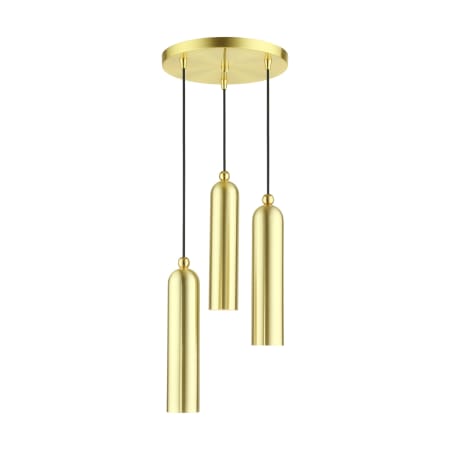 A large image of the Livex Lighting 46753 Satin Brass