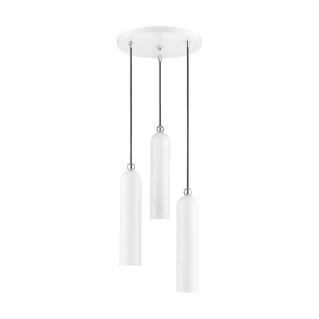 A large image of the Livex Lighting 46753 Shiny White