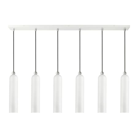 A large image of the Livex Lighting 46757 Shiny White