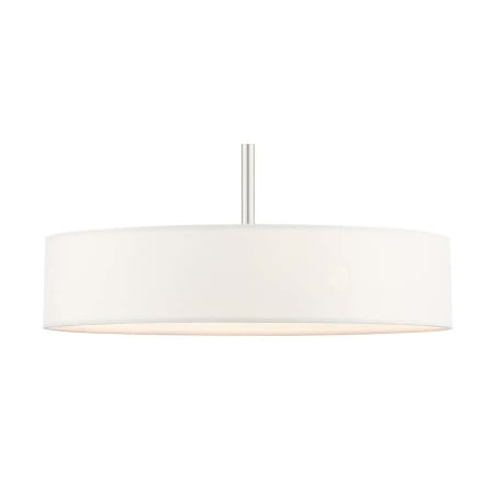 A large image of the Livex Lighting 46923 Brushed Nickel