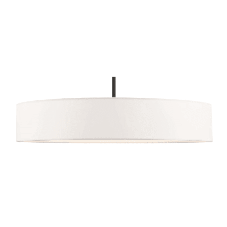 A large image of the Livex Lighting 46925 Black with Brushed Nickel Accents