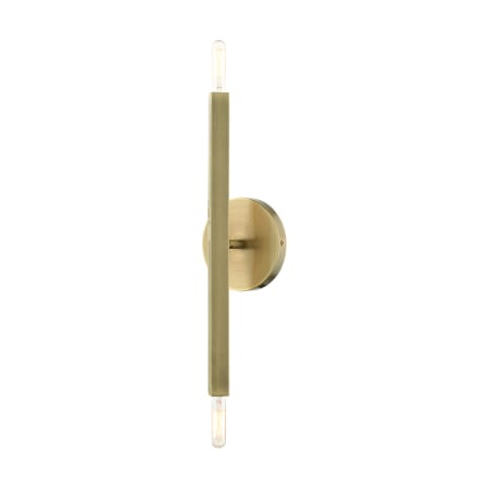 A large image of the Livex Lighting 46981 Antique Brass
