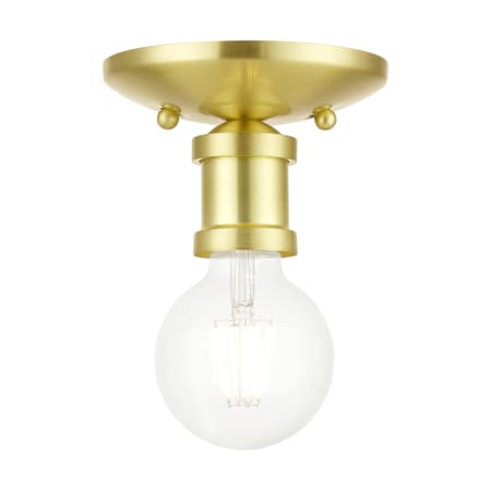 A large image of the Livex Lighting 47160 Satin Brass