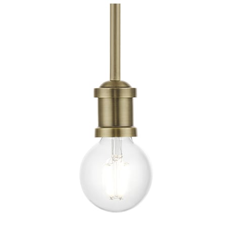 A large image of the Livex Lighting 47161 Antique Brass