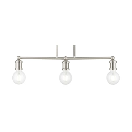 A large image of the Livex Lighting 47163 Brushed Nickel