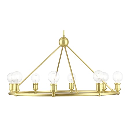 A large image of the Livex Lighting 47168 Satin Brass