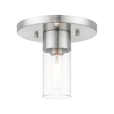 A large image of the Livex Lighting 48761 Brushed Nickel