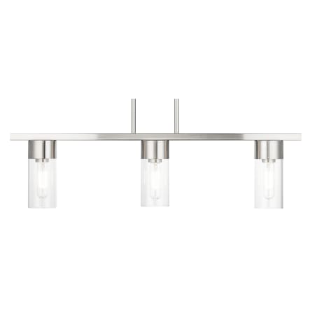 A large image of the Livex Lighting 48763 Brushed Nickel