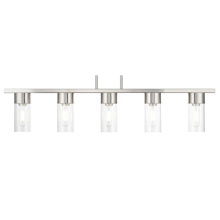 A large image of the Livex Lighting 48765 Brushed Nickel