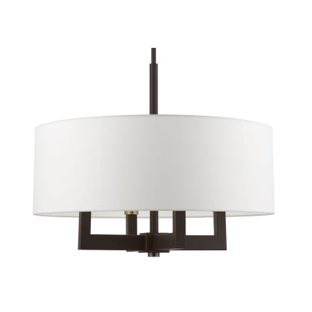 A large image of the Livex Lighting 48786 Bronze / Antique Brass Accents