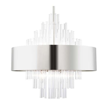 A large image of the Livex Lighting 48874 Polished Nickel