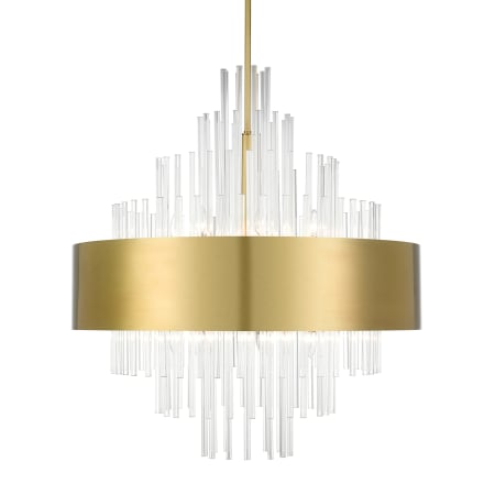 A large image of the Livex Lighting 48877 Natural Brass