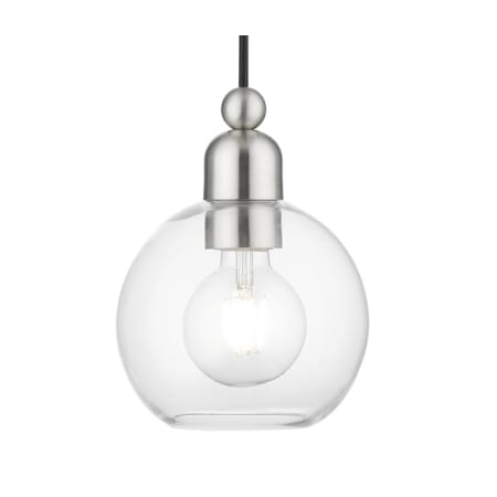 A large image of the Livex Lighting 48971 Brushed Nickel