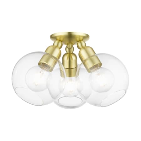 A large image of the Livex Lighting 48978 Satin Brass