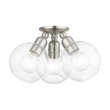 A large image of the Livex Lighting 48978 Brushed Nickel