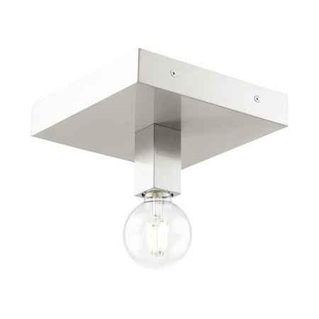 A large image of the Livex Lighting 49210 Brushed Nickel