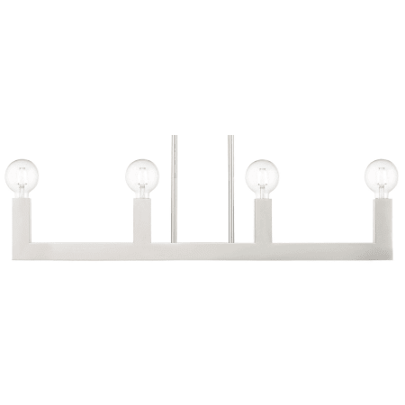 A large image of the Livex Lighting 49213 Brushed Nickel