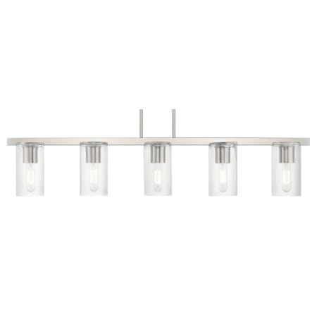 A large image of the Livex Lighting 49275 Brushed Nickel