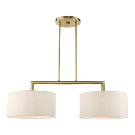 A large image of the Livex Lighting 49292 Antique Brass