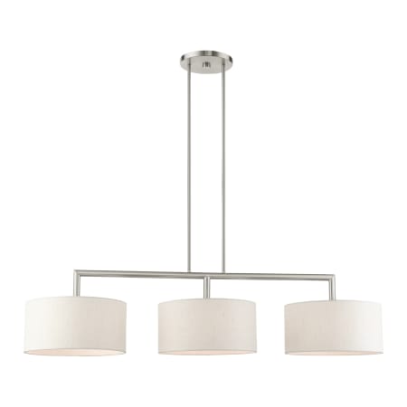 A large image of the Livex Lighting 49293 Brushed Nickel