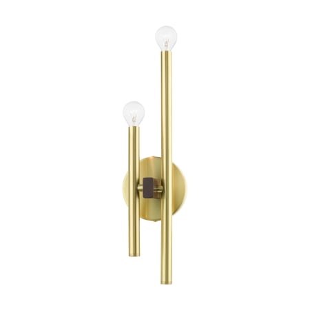 A large image of the Livex Lighting 49342 Satin Brass