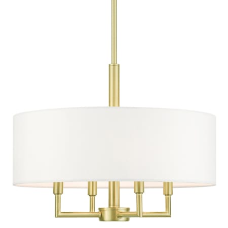 A large image of the Livex Lighting 49374 Satin Brass