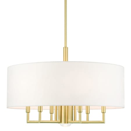 A large image of the Livex Lighting 49376 Satin Brass