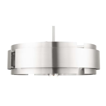 A large image of the Livex Lighting 49414 Brushed Nickel