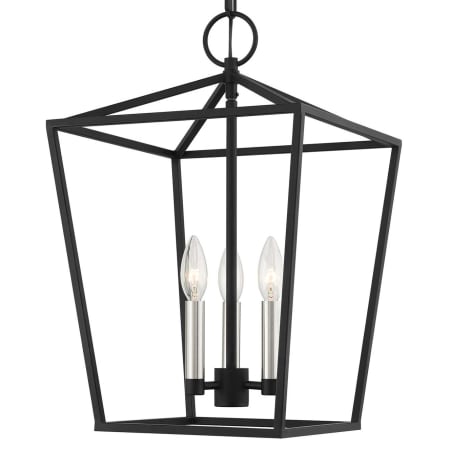 A large image of the Livex Lighting 49433 Black