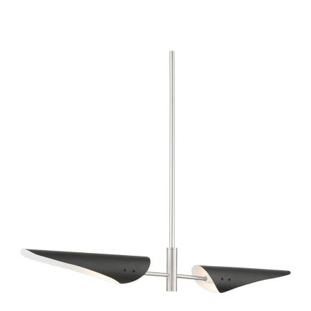 A large image of the Livex Lighting 49492 Brushed Nickel