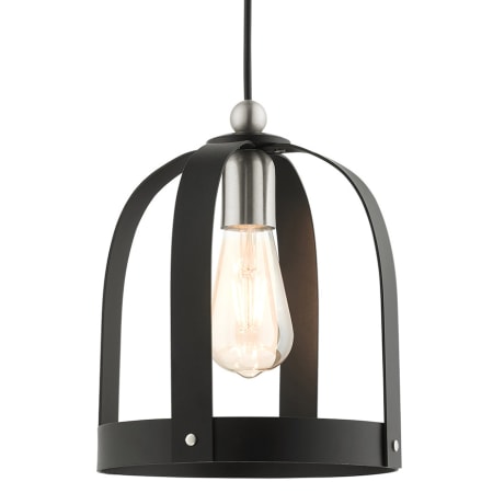 A large image of the Livex Lighting 49642 Textured Black