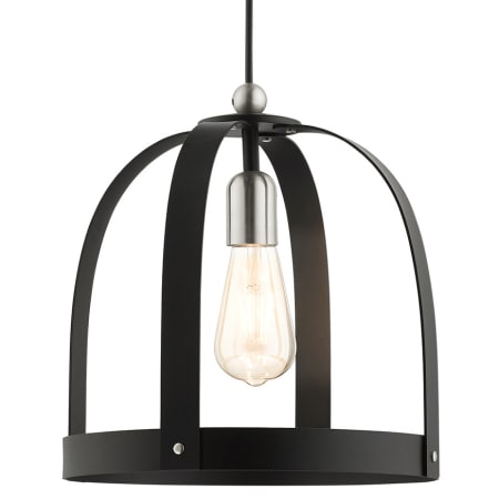 A large image of the Livex Lighting 49643 Textured Black