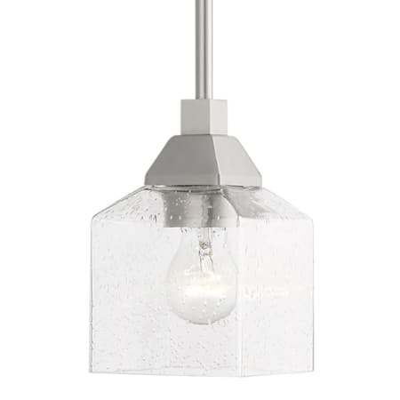 A large image of the Livex Lighting 49761 Brushed Nickel