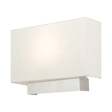 A large image of the Livex Lighting 49801 Brushed Nickel