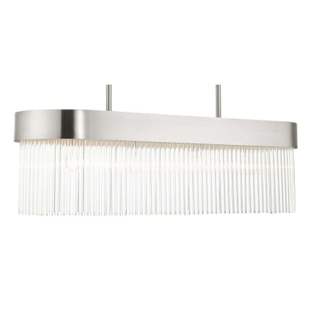 A large image of the Livex Lighting 49826 Brushed Nickel