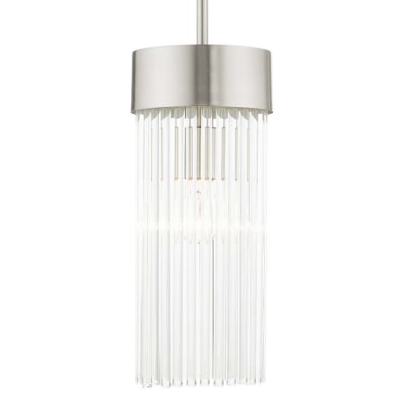 A large image of the Livex Lighting 49829 Brushed Nickel