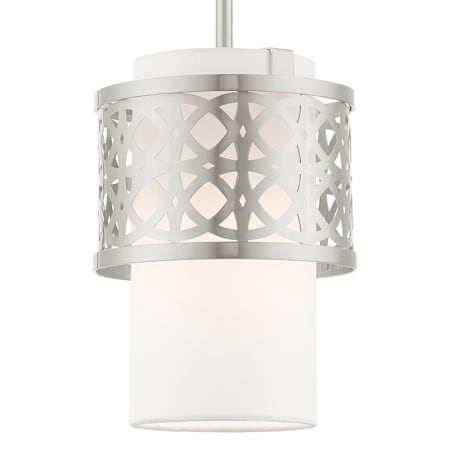 A large image of the Livex Lighting 49861 Brushed Nickel