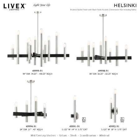 A large image of the Livex Lighting 49998 Alternate Image