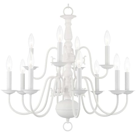 A large image of the Livex Lighting 5012 White
