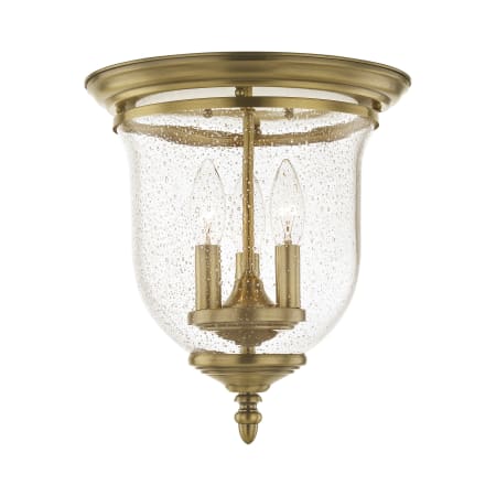 A large image of the Livex Lighting 5024 Antique Brass
