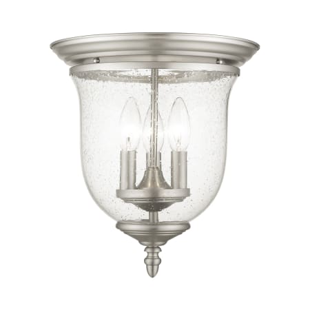 A large image of the Livex Lighting 5024 Brushed Nickel