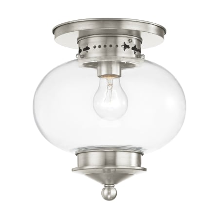 A large image of the Livex Lighting 5032 Brushed Nickel
