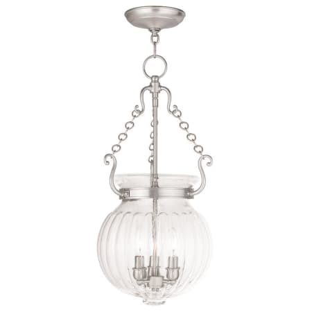 A large image of the Livex Lighting 50505 Brushed Nickel