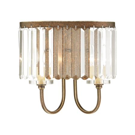 A large image of the Livex Lighting 50542 Hand Painted Palacial Bronze