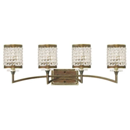 A large image of the Livex Lighting 50564 Hand Painted Palacial Bronze